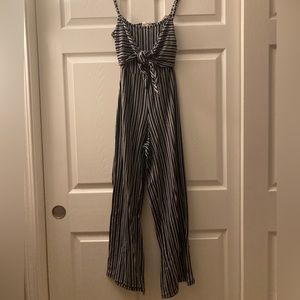 Black and white Derek Heart Romper